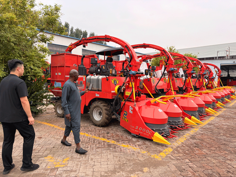 Clientes Estrangeiros Visitam a Senrui Equipamentos Agrícolas e Pecuários para Explorar Novas Oportunidades de Cooperação Internacional em Máquinas Agrícolas.