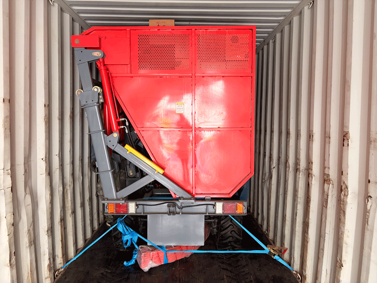 A Fazer Sucesso Globalmente! Colhedora de Forragem Compacta Senrui 4Qz-1600 Totalmente Montada e Carregada em Contentor para Exportação para Mercados Estrangeiros