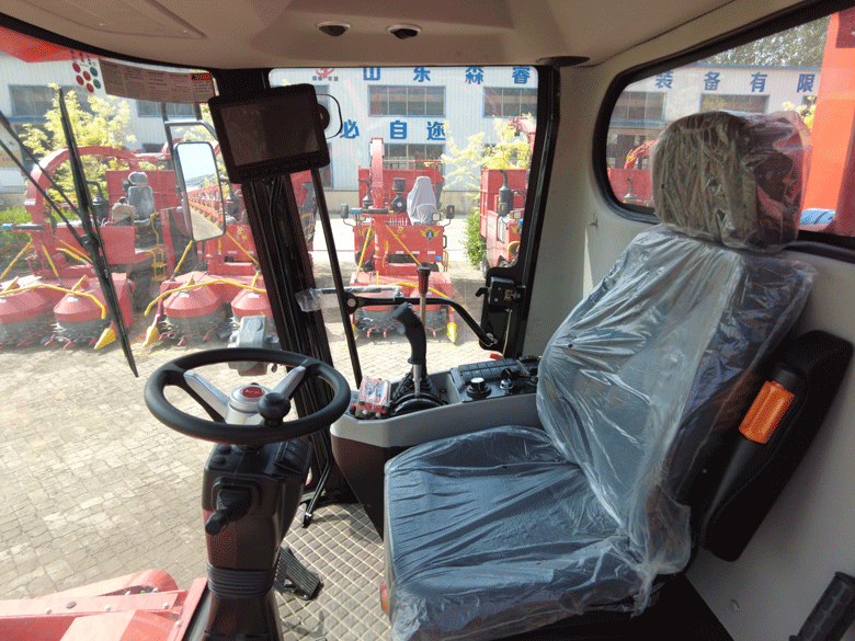 Fornecimento de fábrica 4Qz‑2100 colheitadeira de forragem a diesel autopropelida, durável e com desempenho de funcionamento estável, para produção de silagem